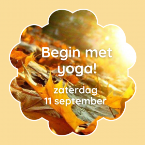 Begin met yoga!